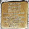 Stolperstein für Steinberg, Marianne