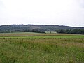 De heuvel Hüggel, hoogte tot 225 m, waar al sinds de middeleeuwen mijnbouw is geweest