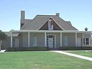 The Morrow-Hudson House was built in 1904 and is located at 1203 E. Alameda Dr. in Tempe, Az. This house belonged to Estmer Hudson was an Arizona pioneer who in 1916, with Charles Henry Waterhouse introduced the new Egyptian cotton, commonly known as Pima cotton. Listed in the National Register of Historic Places on May 7, 1984 reference #84000733.