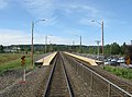 Tukwila station's temporary platforms