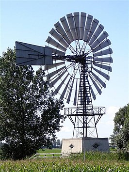 De windmotor in 2007