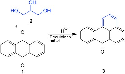 Reaktionsschema Bally-Scholl-Synthese