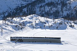 Das Barralhaus im Winter (2017)