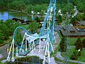 Boomerang at Six Flags Darien Lake.