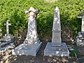 Gräber von Kommandant Kretschmann und Chefingenieur Richard Prufer auf dem englischen Friedhof in Malaga.