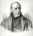 Eduard von Steinle. Lithographie von Adolf Dauthage