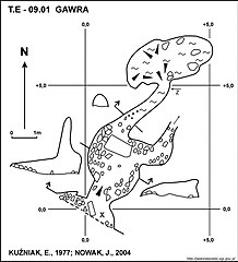 Plan jaskini