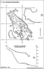 Plan jaskini