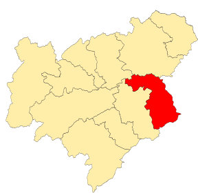 Location of the ward