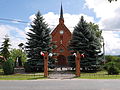 zespół kościoła mennonickiego, ob. rzym.-kat. pw. NMP Królowej Polski