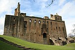 Linlithgow Palace, Außenfassade des Ostflügels