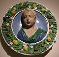 Abb. 6 Luca della Robbia: Bildnis eines Knaben „San Giovannino“ (1500, Keramik)