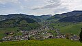 Blick auf das Münstertal vom Berg Köpfle aus