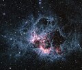 Aufnahme im mittleren Infrarot mithilfe des James Webb-Weltraumteleskops