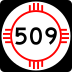 State Road 509 marker