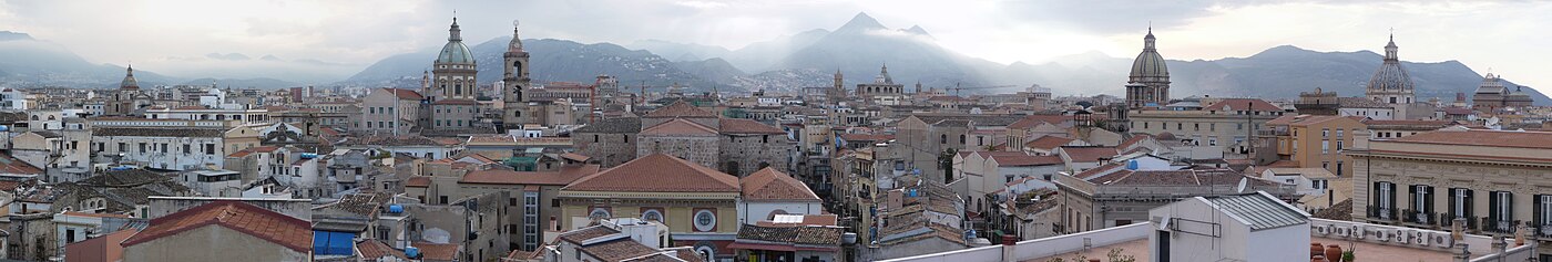 Palermo panorámája