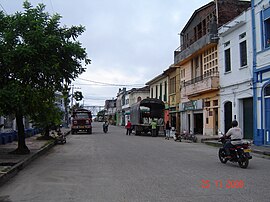 Straße in Puerto Berrío