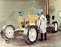 Image 21A concept of a possible Lunar Roving Vehicle, 1965