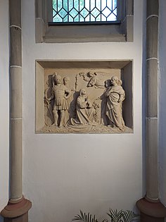 Relief der Hl. Katharina (1881)