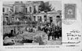 Depiction of the Ottoman Bank after explosion, April 1903