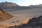 Wüstenlandschaft bei Hurghada