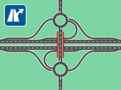 Sechs Rampen Doppelte Auffahrrampen