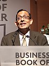 Abhijit Banerjee FT Goldman Sachs Business Book of the Year Award 2011 (cropped)