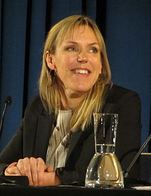 Åsa Larsson at the 2013 literary festival in Cologne