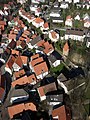 Innenstadt vom Bad Salzuflen. Katzenturm an der Turmstraße. Schennershagen.