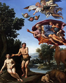 Domenichino: Ádám és Éva