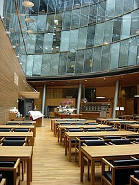 Cafeteria of the Finnish Parliament Annex