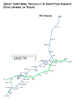 Map showing Great Northern, Piccadilly & Brompton Railway plans in 1902