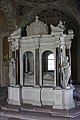 Grave monument in the grave chapel