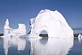 Kangertittivaq, Παγόβουνα στο Scoresby Sund, ανατολική Γροιλανδία - το μακρύτερο Φιόρδ στον κόσμο