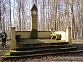 Ida Denkmal nähe der Burgruine Liebenstein Februar 2008