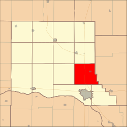 Location in Dodge County