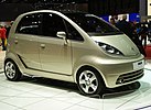 Tata Nano op het Autosalon van Genève in 2009