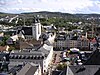 Blick vom Plauener Rathaus