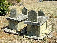 Dahlonega, τάφος τύπου Flange and Groove από στεατίτη, Georgia