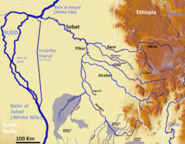 Mappa del fiume