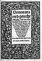 Synonymenregister. 1519