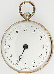 Taschenuhr, endgültige Form, Paris um 1810