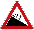 108-67 Gefälle 21%