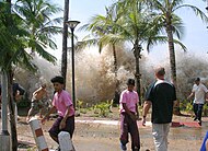 Tsunami di Ao Nang, Thailand