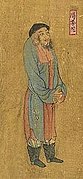 An ambassador from Qiepantuo to the Tang dynasty, in The Gathering of Kings, c. 650 CE