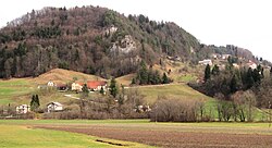 Babna Gora with Veternik Hill in the background