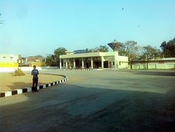 GSRTC Bus stand in Thara