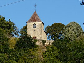 The church in Calès