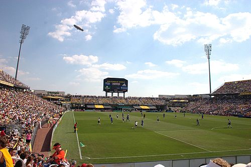 The Columbus Crew Stadium in Ohio, USA