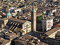 Parma Katedrali ve yanındaki Vaftizhane